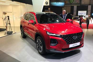 日內瓦車展：實拍現(xiàn)代全新格越，追求實用性的SUV