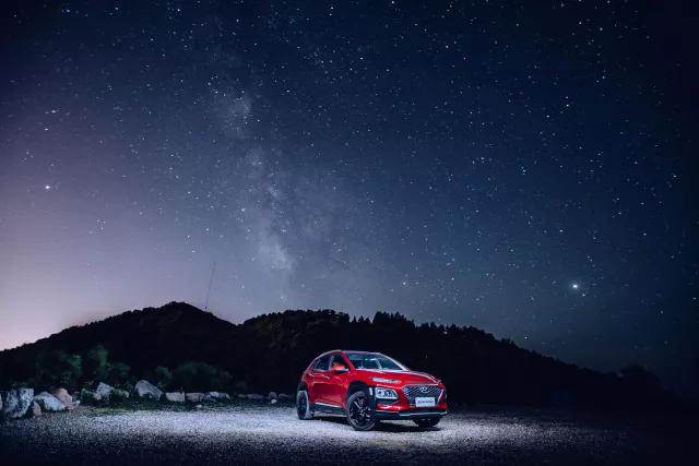 追星之旅丨幽藍(lán)星空、深邃如夢，北京現(xiàn)代ENCINO妙峰山之旅！